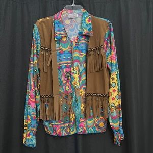 Adult Hippie Costume | L